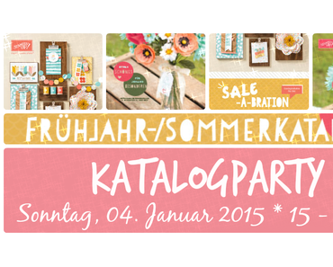 Katalogparty am Sonntag, 04. Januar 2015