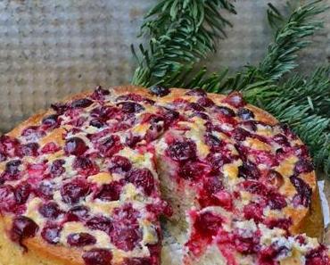 Cranberry & Lemon Cake