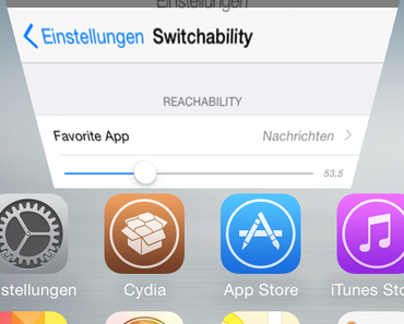 Switchability bringt den App Switcher in die Reachability View