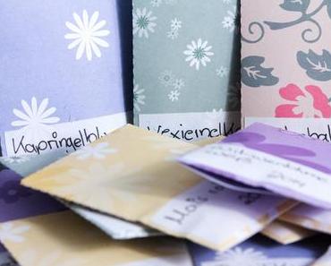 Samentüten selbst gemacht und Saatgutverlosung