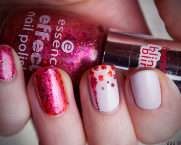 Lackiert – Glitzer in Orange