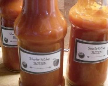 Scharfer Tomatenketchup