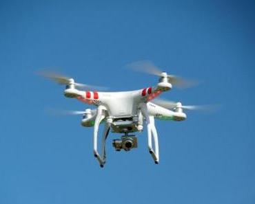 Quadcopter Wasserlandung