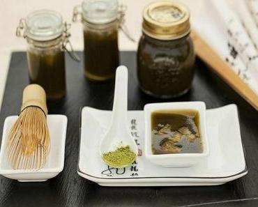 Apfel-Matcha-Gelee, gesunder Muntermacher
