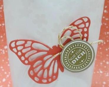 Box-in-a-Bag mit Schmetterling