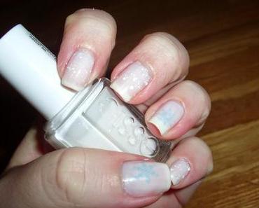 NOTD#24 Nailstamping Schneeflocken