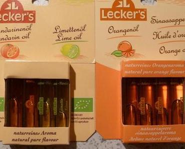 Zutaten im Test: Lecker´s Aromaöl Orange, Limette und Mandarine