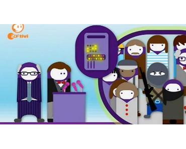 Vorratsdatenspeicherung von Kindersendung logo! erklärt