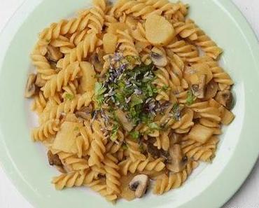 Wintergemüse-Serie Teil IV: Pasta mit Schwarzwurzel-Pilz-Sauce