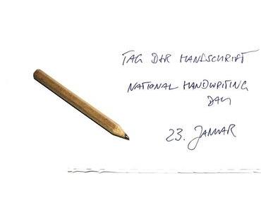 Tag der Handschrift – der amerikanische National Handwriting Day