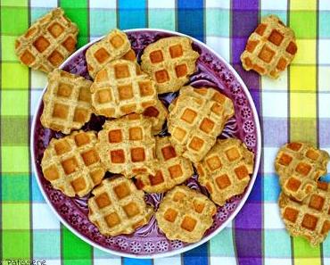 Waffelkekse [Hier kommen die Kekse nicht einfach aus dem Ofen, sondern aus dem Waffeleisen!]