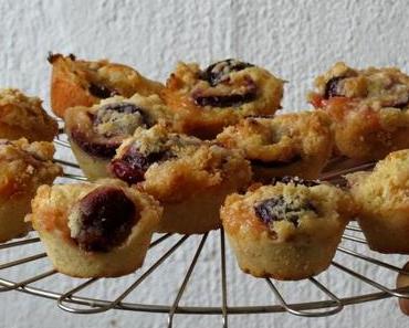 Selbsterfundene Zwetschgen-Streusel-MuffinsIch hatte am W...