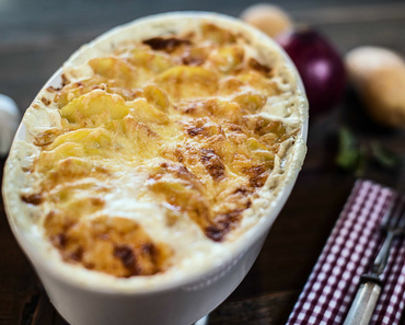 Kartoffel-Lauch-Gratin