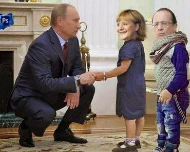 Die Giftmischer Merkel und Hollande zu Gast in Russland: Was "vermittelten" sie Putin?