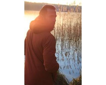 farbenfrohe Männerwinterjacke