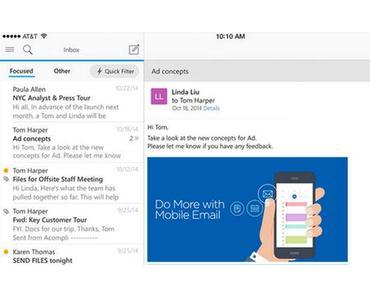 Europäisches Parlament hat Microsofts Outlook-App blockiert