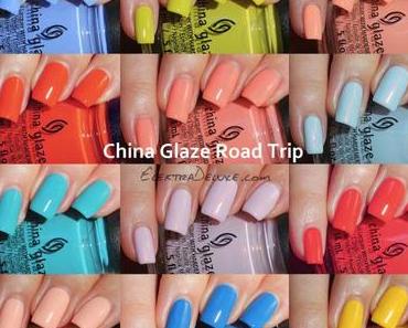 China Glaze Road Trip Spring 2015 – Swatches & Review