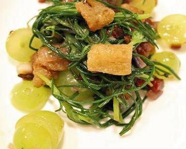 Traubensalat mit Mönchsbart