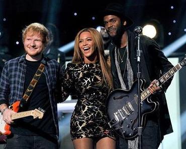 Beyoncé, Ed Sheeran & Gary Clark Jr. covern Stevie Wonder Classics live @ GRAMMY Salute to #StevieWonder