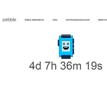 Smartwatch Pebble jetzt auch in Farbe