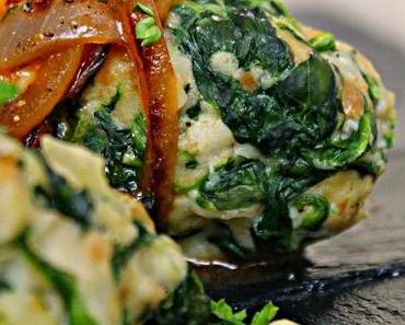 Vegetarische Weltreise Schweiz- Spinat- Käse Nocken