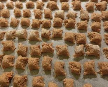 Hundekekse mit Rindfleisch und Karotten