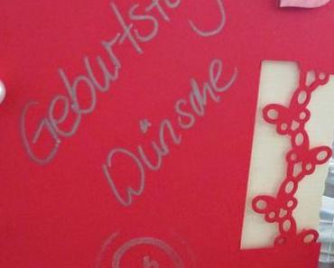 Geburtstagskarten-Bastelei für Mama