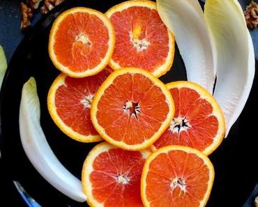 bitter & sweet: Chicoreé mit pinken Orangen