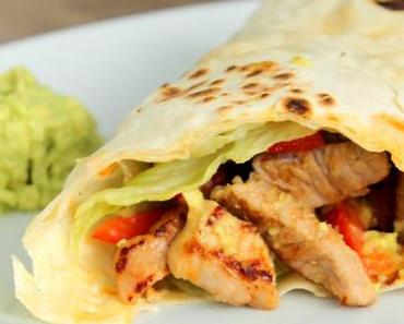 Wrap mit Guacamole