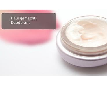 Hausgemacht mit Kokosfett: Deodorant