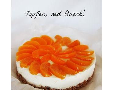 Ein Klassiker: Topfen-Pfirsichtorte, no bake