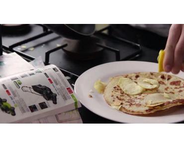 Pancakes mit Kartoffelchips – Sketch mit Starkoch Gordon Ramsay
