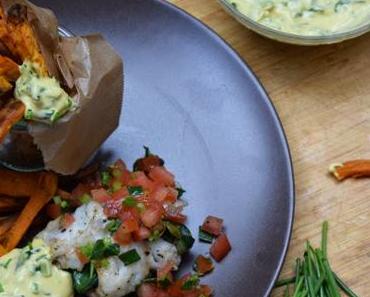 Mangold - Skrei Röllchen mit hausgemachter Remoulade....