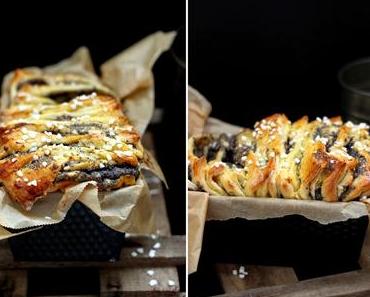 Marzipan-Mohn-Zupfbrot... alles nur aus Hefeteigliebe!