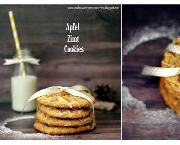 Apfel-Zimt-Cookies für den vorweihnachtlichen Kaffeeplausch