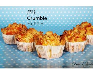 Apple-Crumble-Muffins = Moist-Crunchy-Fluffy