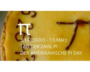 Tag der Zahl Pi – der amerikanische Pi-Day