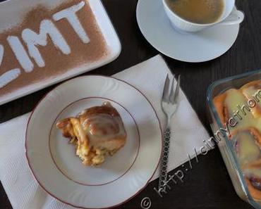 Klebrige Cinnamon Rolls wie aus dem USA