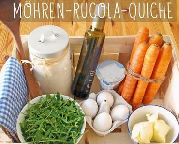 Möhren-Rucola Quiche