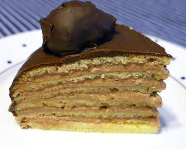 Ein königlicher Kuchen: Prinzregententorte, aka Layer Cake