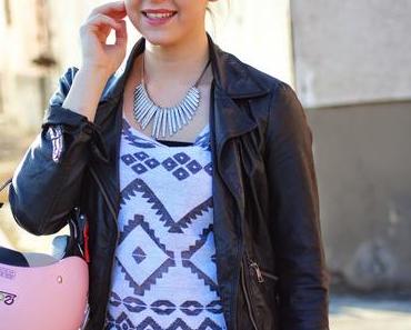 OUTFIT : MY PINK HELMET AND ME