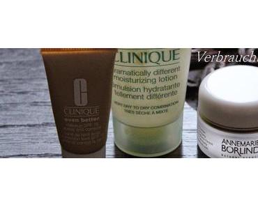 Leere Tuben - Aufgebraucht im März