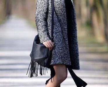 OUTFIT: BLACK JERSEY DRESS