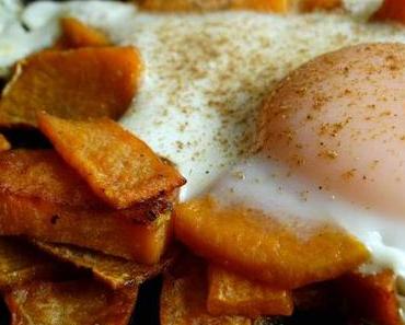 Paleo – Frühstück: Morning Power Smoothie und Süßkartoffel-Ei-Pfanne
