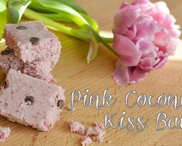{REZEPT} Pink Coconut Kiss Bars
