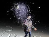 Schneefall in Neuseeland