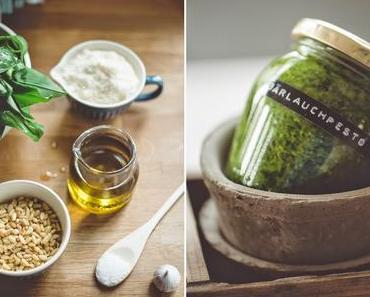 Frühling im Glas: Bärlauchpesto
