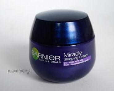 [Review] Garnier - Mircale Sleeping Cream