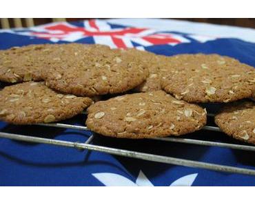 Gesunde Anzac Kekse (Australische Anzac Biscuits)