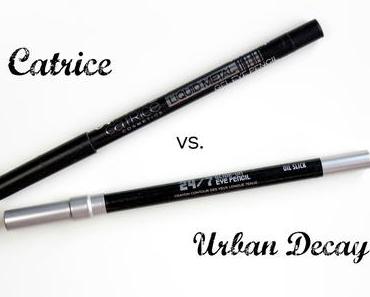 Teuer vs. Günstig - Urban Decay 24/7 Glide on vs. Catrice Liquid Metal Gel Eye Pencil